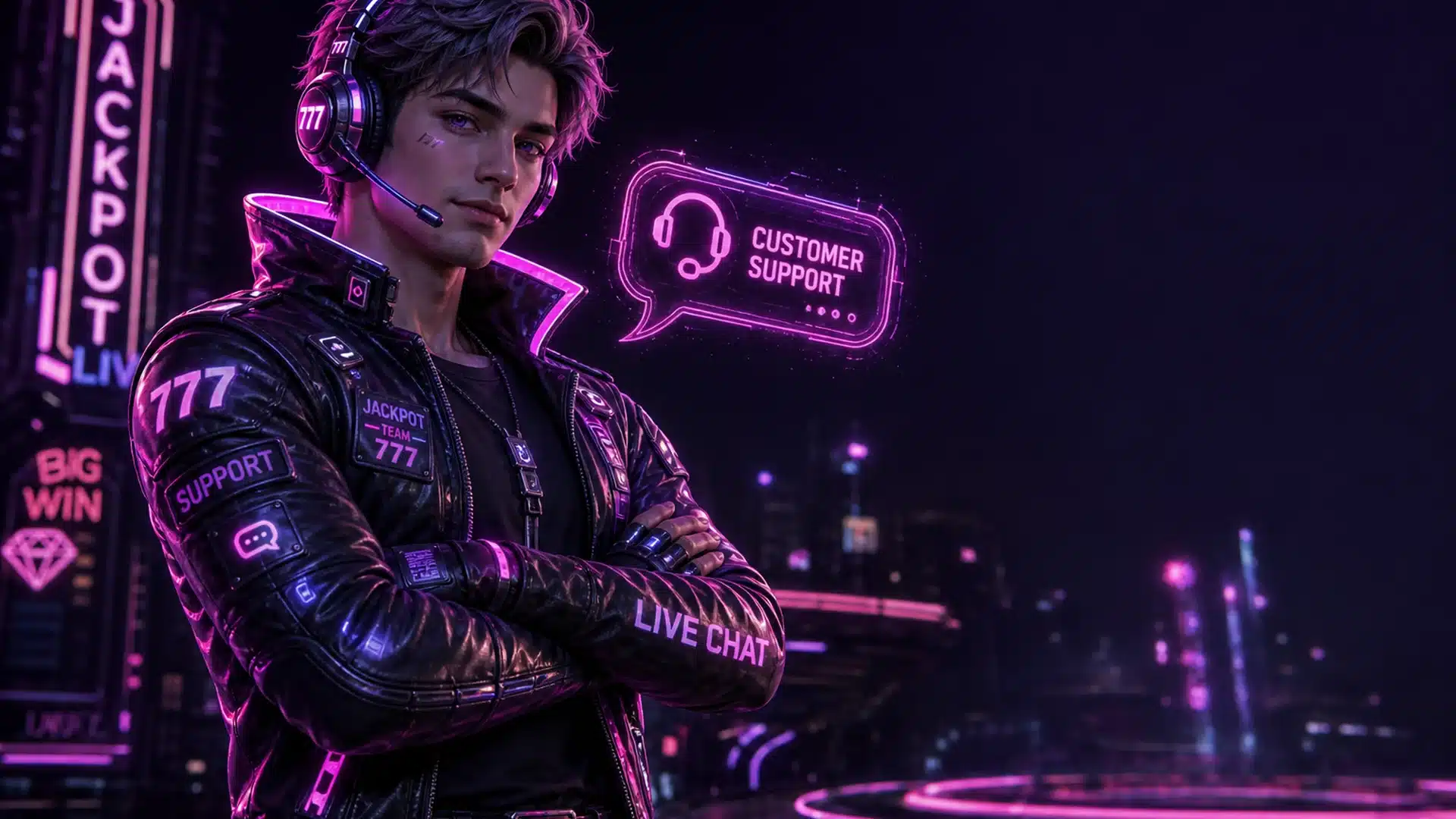 Ilustrasi cyberpunk faq support rabu 20 - Spinsakti