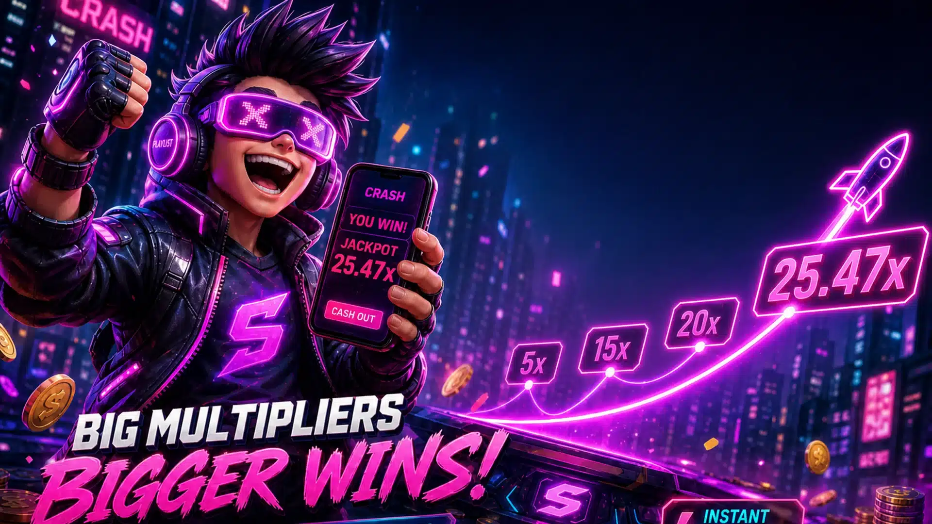 Ilustrasi cyberpunk playlist motivasi kamis gajian - Spinsakti