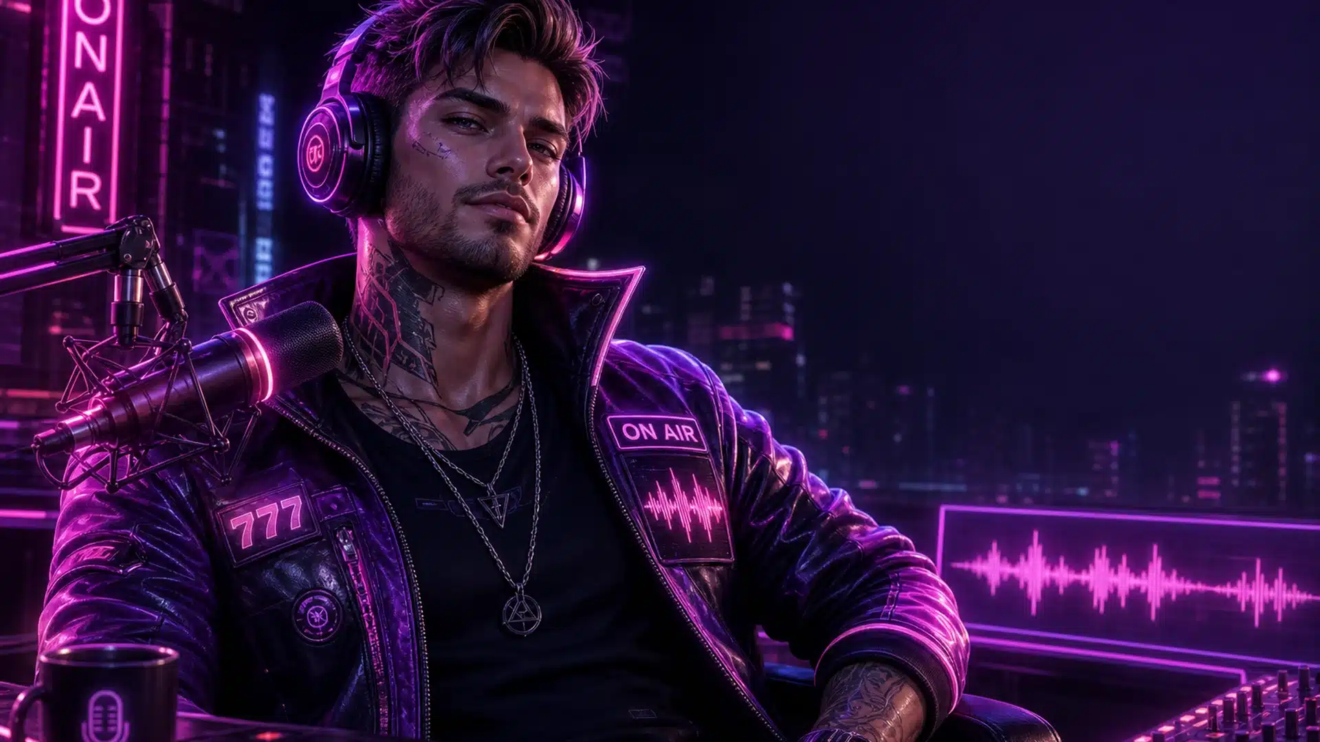 Ilustrasi cyberpunk podcast closing senin malam 15 - Spinsakti