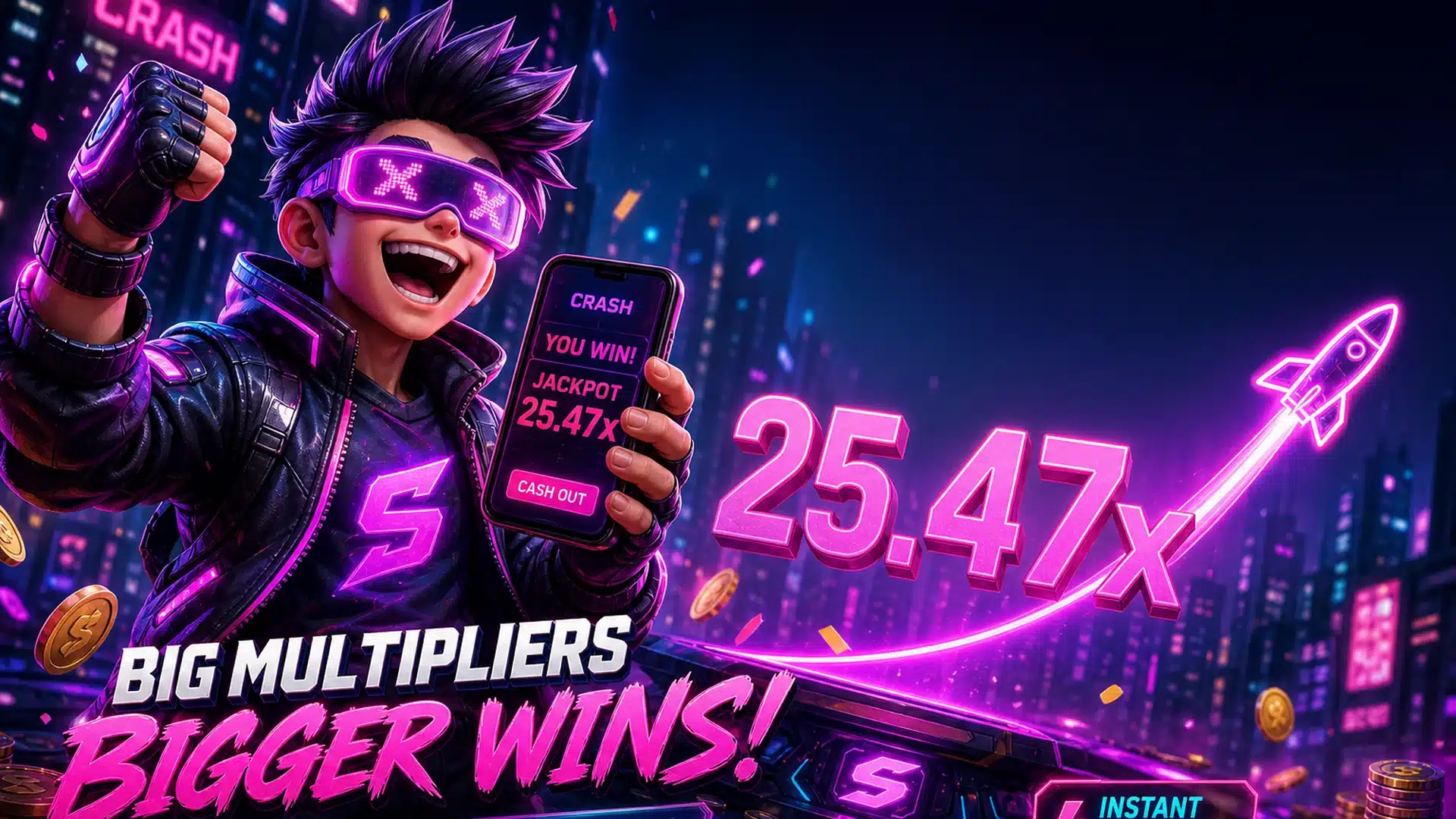 Ilustrasi cyberpunk recap cashback weekend 2- yang sudah lewat - Spinsakti