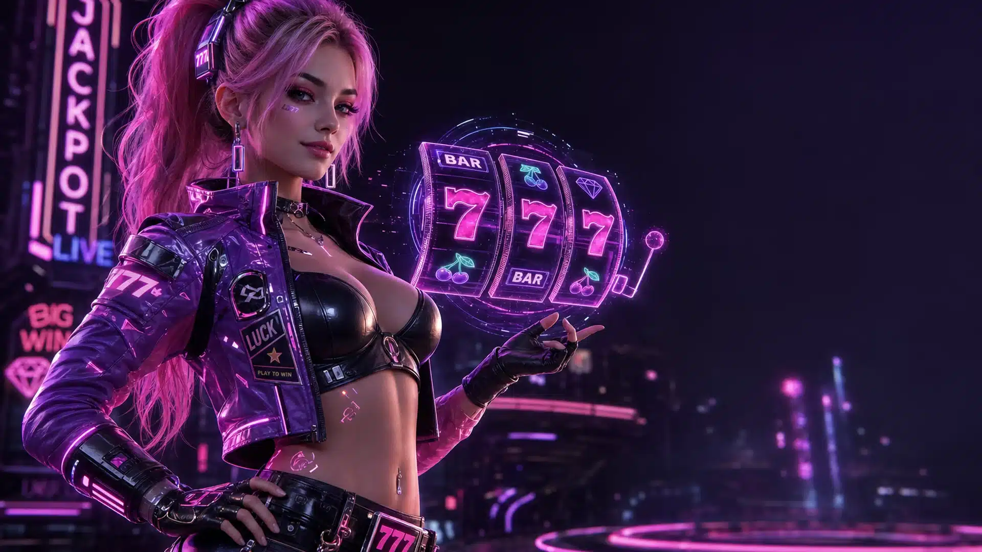 Ilustrasi cyberpunk review slot pragmatic play rilis awal - Spinsakti