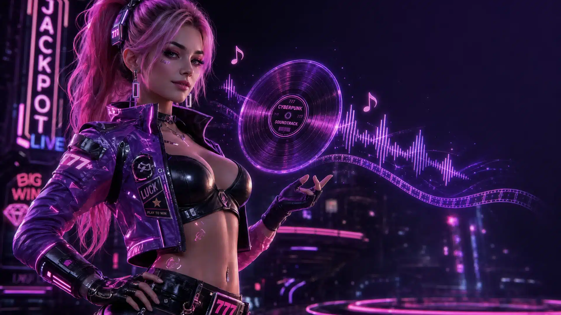 Ilustrasi cyberpunk ost chill minggu 24 - Spinsakti